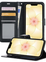 LUQ LUQ iPhone 17e Hoesje Bookcase - Zwart