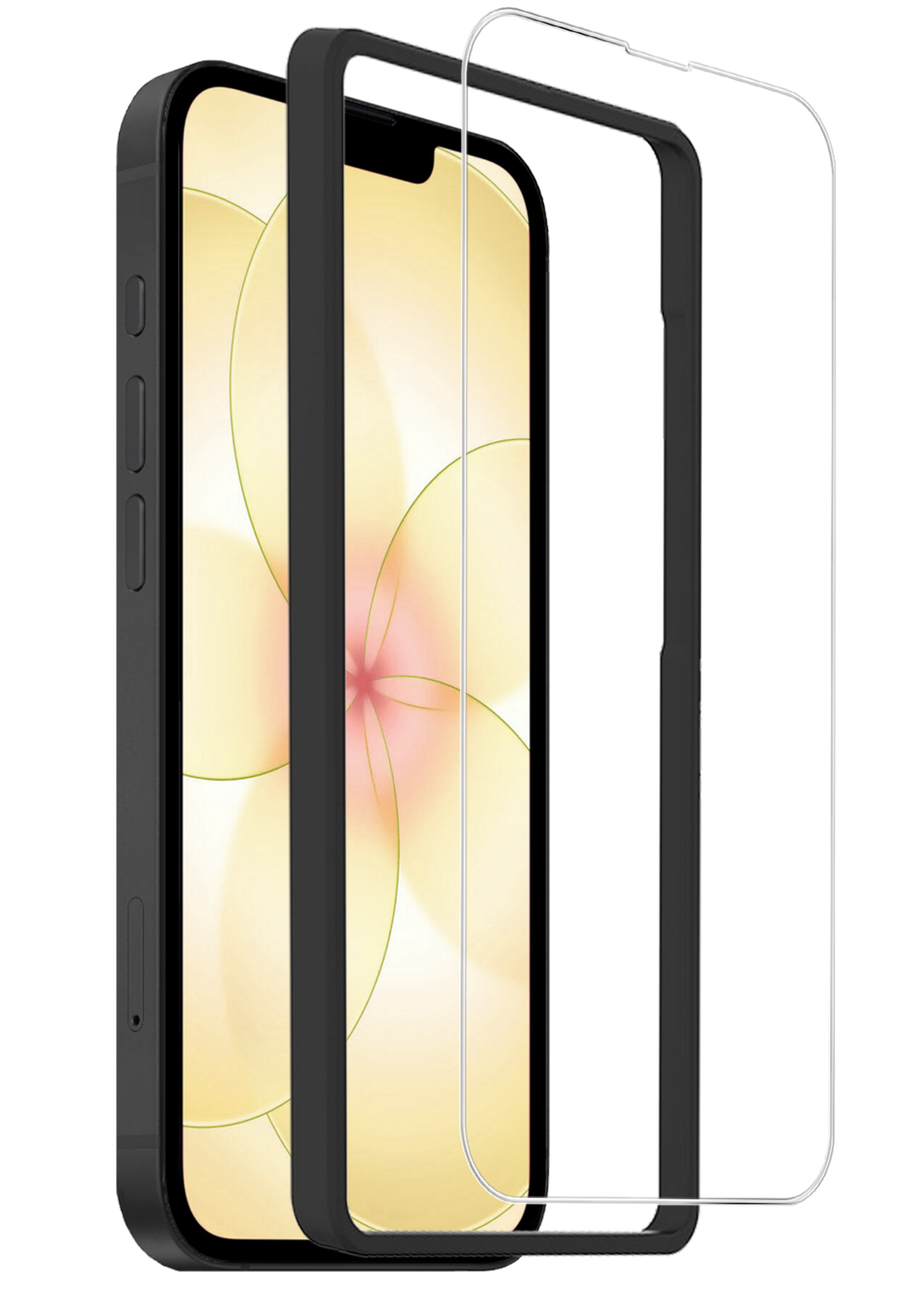 LUQ LUQ iPhone 17e Screenprotector Met Installatieframe