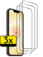 LUQ LUQ iPhone 17e Screenprotector Glas Full Cover 2D - 3 PACK