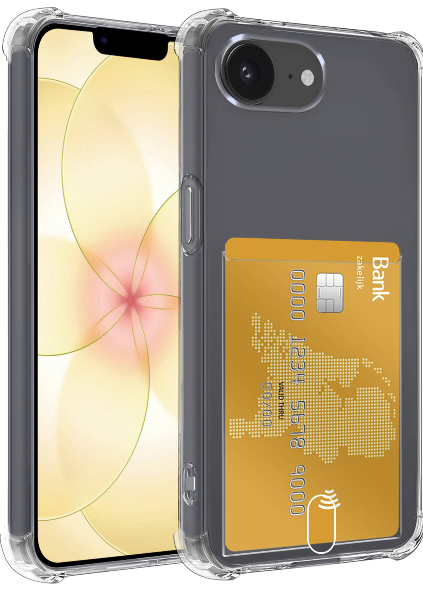 LUQ LUQ iPhone 17e Hoesje Pashouder