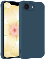 LUQ LUQ iPhone 17e Hoesje Siliconen - Donkerblauw