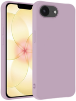 LUQ LUQ iPhone 17e Hoesje Siliconen - Lila