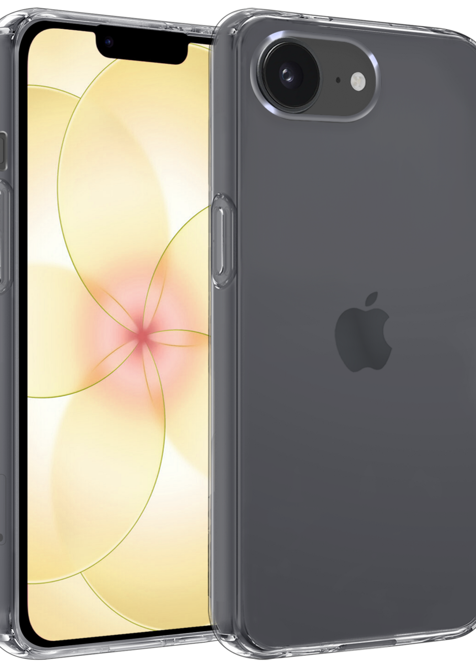 LUQ LUQ iPhone 17e Hoesje Siliconen - Transparant