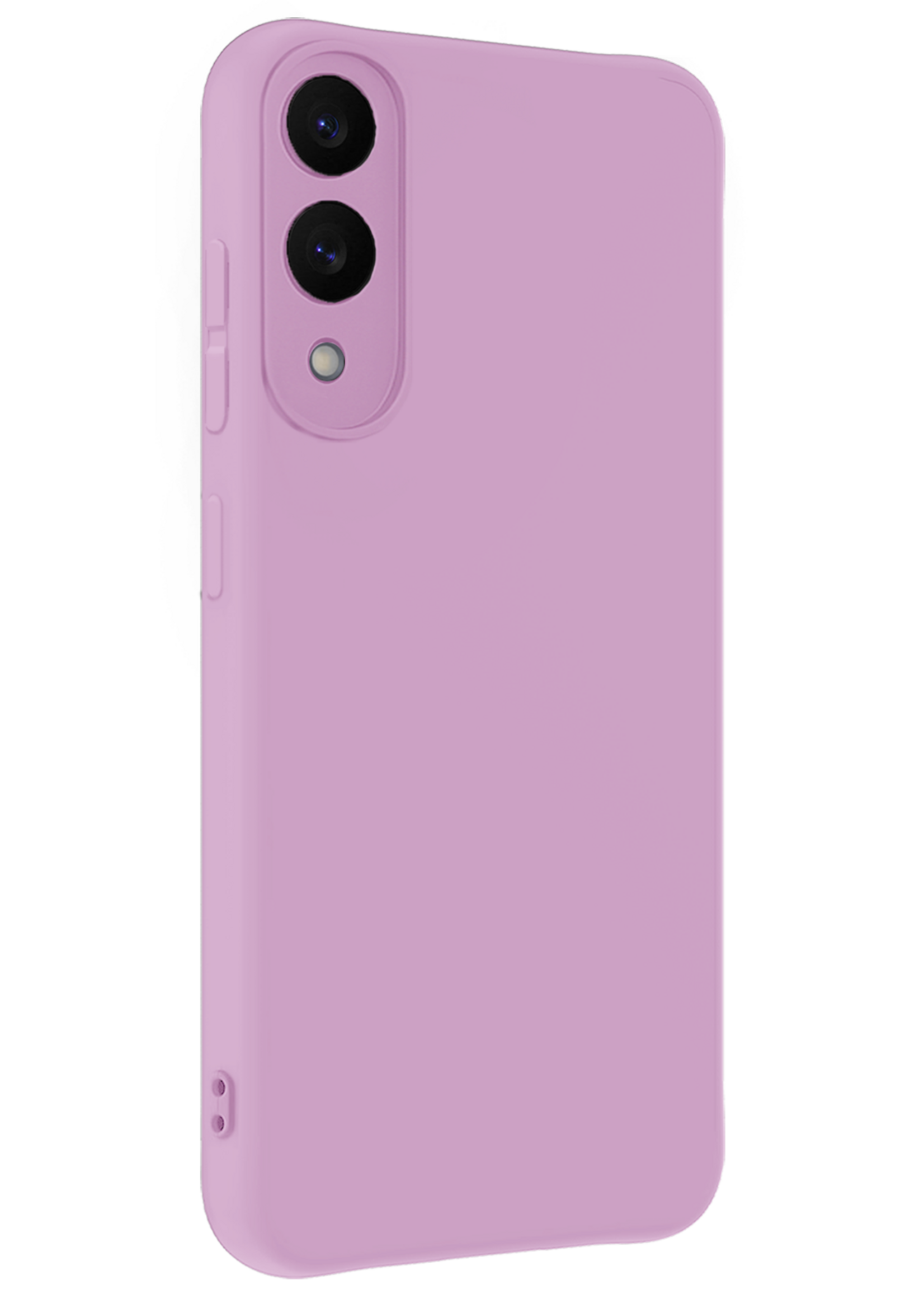 LUQ LUQ Samsung Galaxy S25 Edge Hoesje Siliconen - Lila - 2 PACK