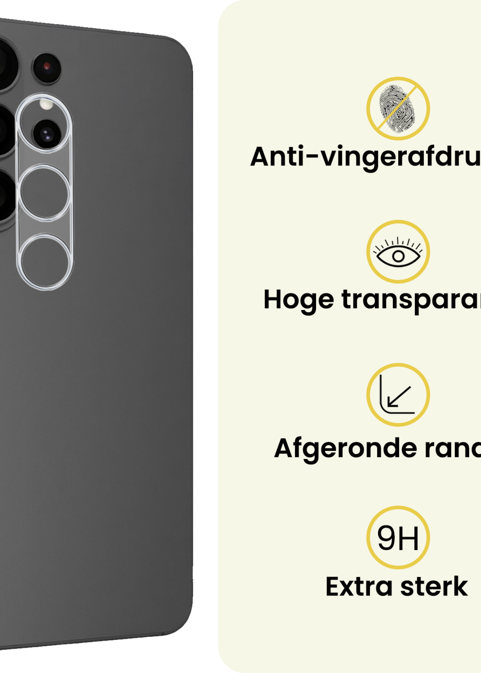 LUQ LUQ Samsung Galaxy S26 Ultra Camera Screenprotector