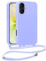 LUQ LUQ iPhone 17 Hoesje met Koord - Lila