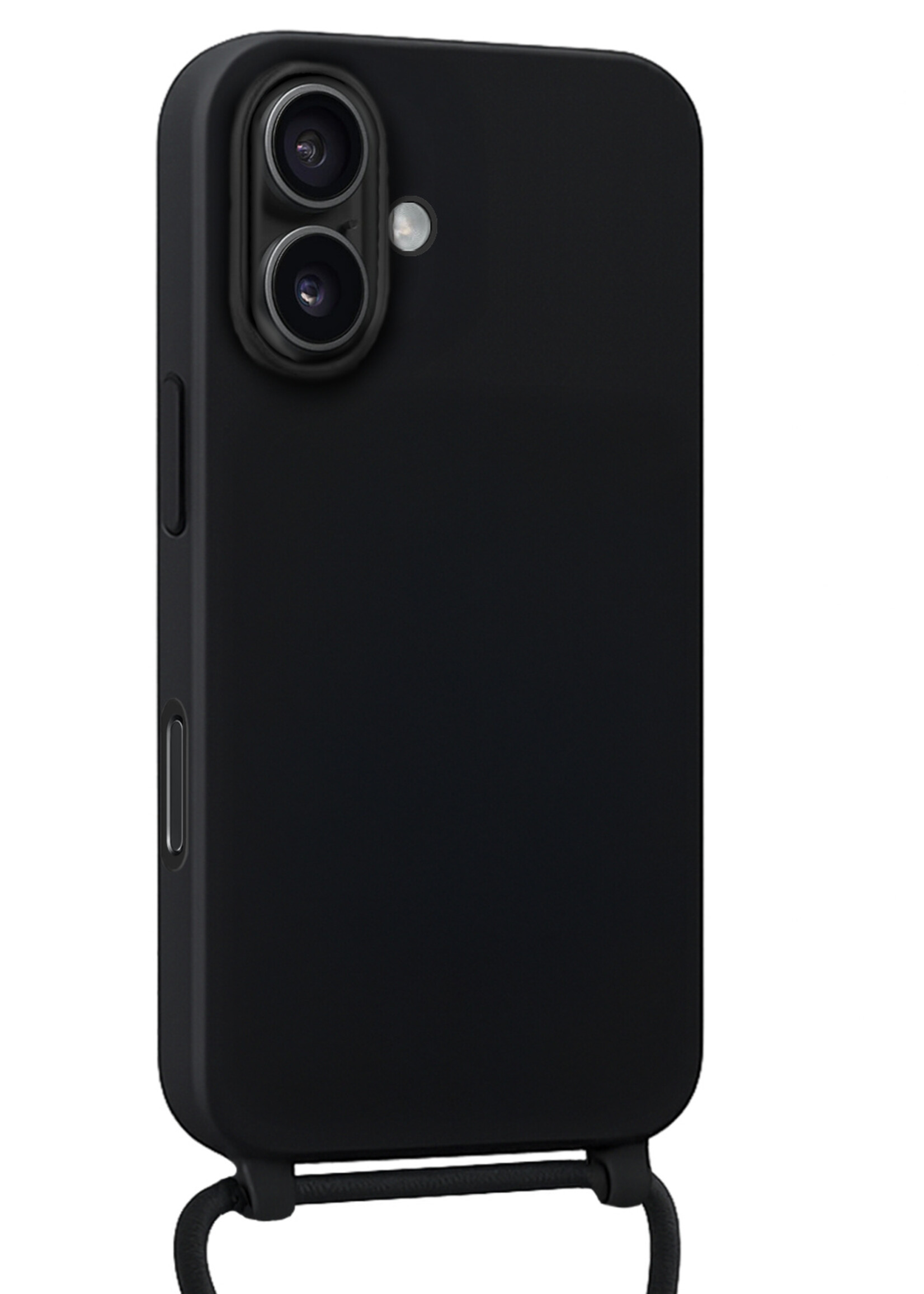 LUQ LUQ iPhone 17 Hoesje met Koord - Zwart