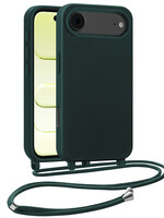 LUQ LUQ iPhone Air Hoesje met Koord - Donkergroen