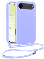 LUQ LUQ iPhone Air Hoesje met Koord - Lila