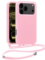 LUQ LUQ iPhone 17 Pro Max Hoesje met Koord - Lichtroze