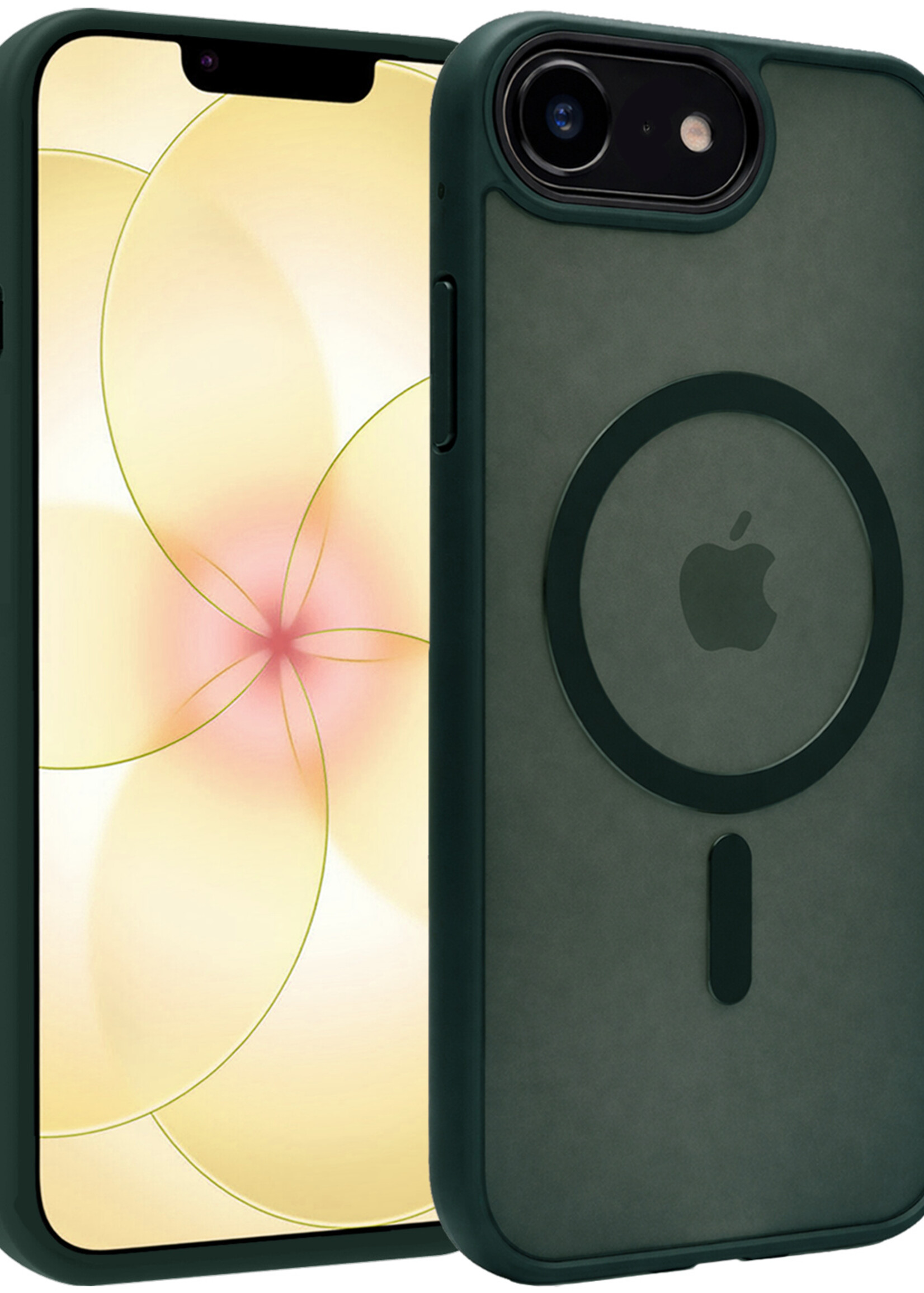 LUQ LUQ iPhone 17e Magsafe Hoesje - Donkergroen