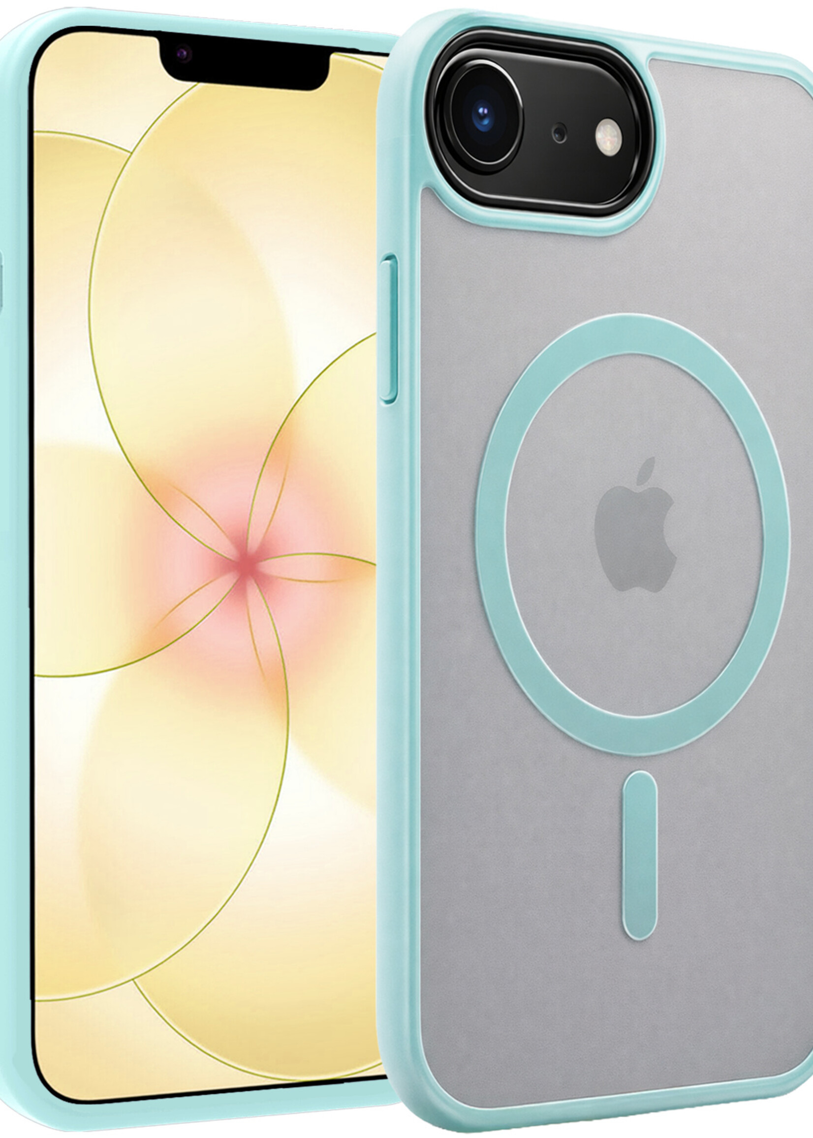 LUQ LUQ iPhone 17e Magsafe Hoesje - Lichtblauw