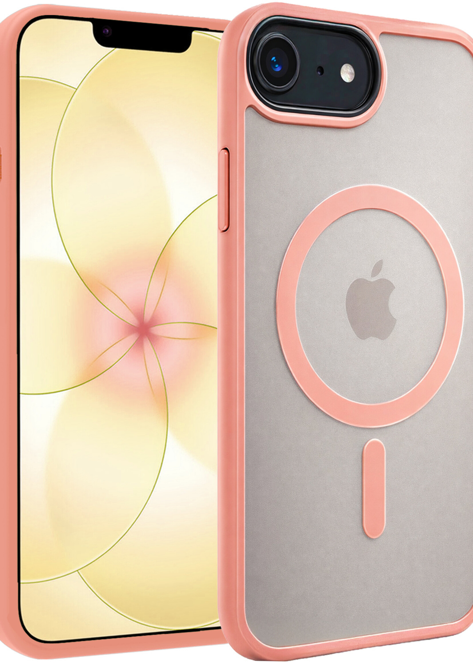 LUQ LUQ iPhone 17e Magsafe Hoesje - Perzik