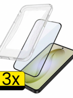 LUQ LUQ Samsung Galaxy S26 Ultra Hybrid Screenprotector - 3 PACK