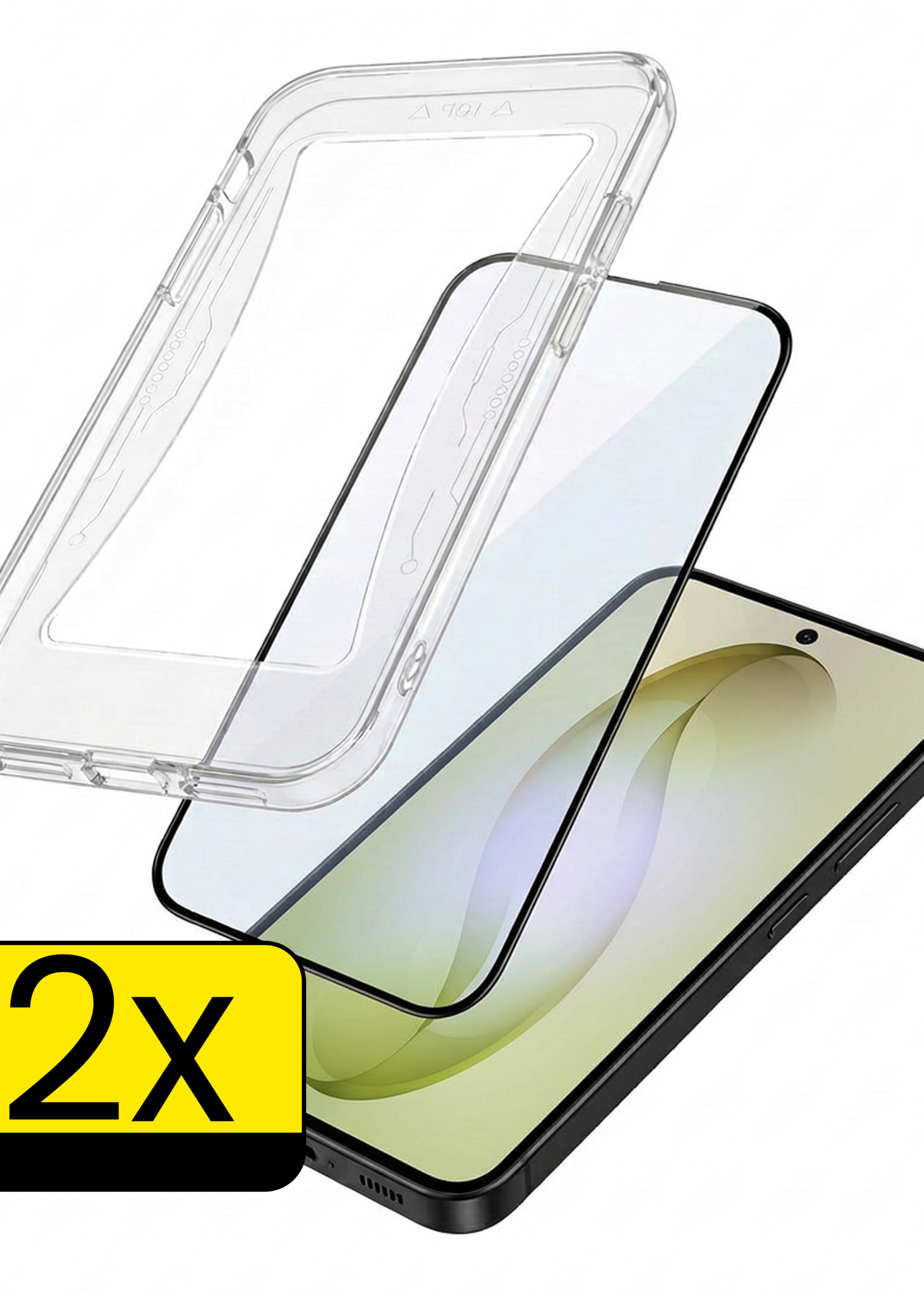 LUQ LUQ Samsung Galaxy S26 Ultra Hybrid Screenprotector - 2 PACK