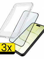 LUQ LUQ iPhone Air Hybrid Screenprotector - 3 PACK
