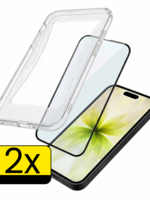 LUQ LUQ iPhone 17 Hybrid Screenprotector - 2 PACK