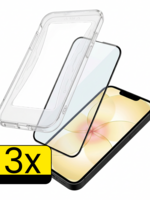 LUQ LUQ iPhone 17e Hybrid Screenprotector - 3 PACK