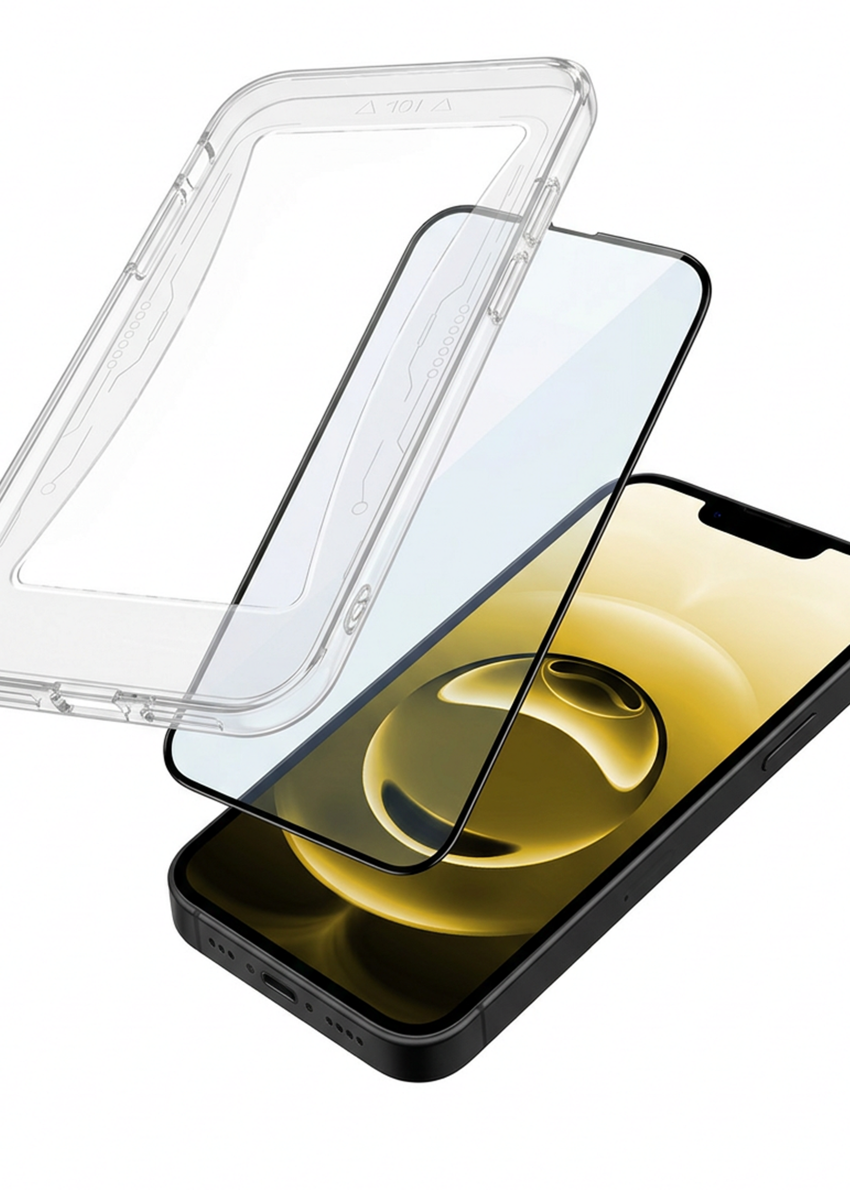 LUQ LUQ iPhone 16E Hybrid Screenprotector