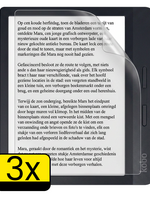 LUQ LUQ Kobo Libra H2O Schermfolie - 3 stuks