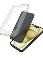 LUQ LUQ iPhone 15 Plus Hybrid Privacy Screenprotector