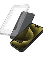 LUQ LUQ iPhone 15 Pro Max Hybrid Privacy Screenprotector