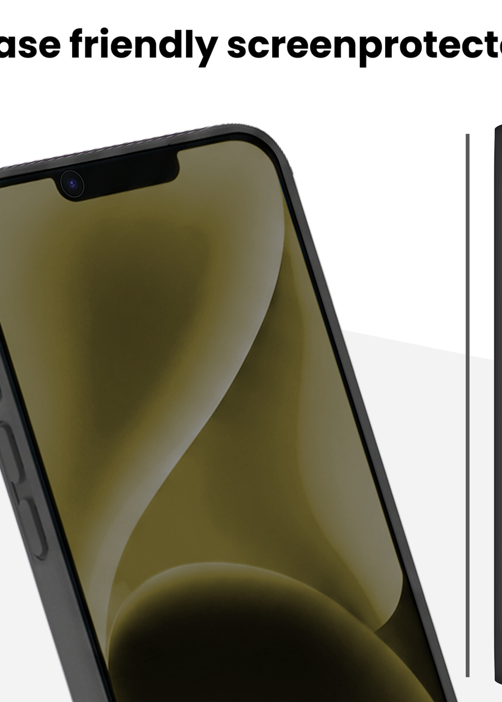 LUQ LUQ iPhone 14 Hybrid Privacy Screenprotector
