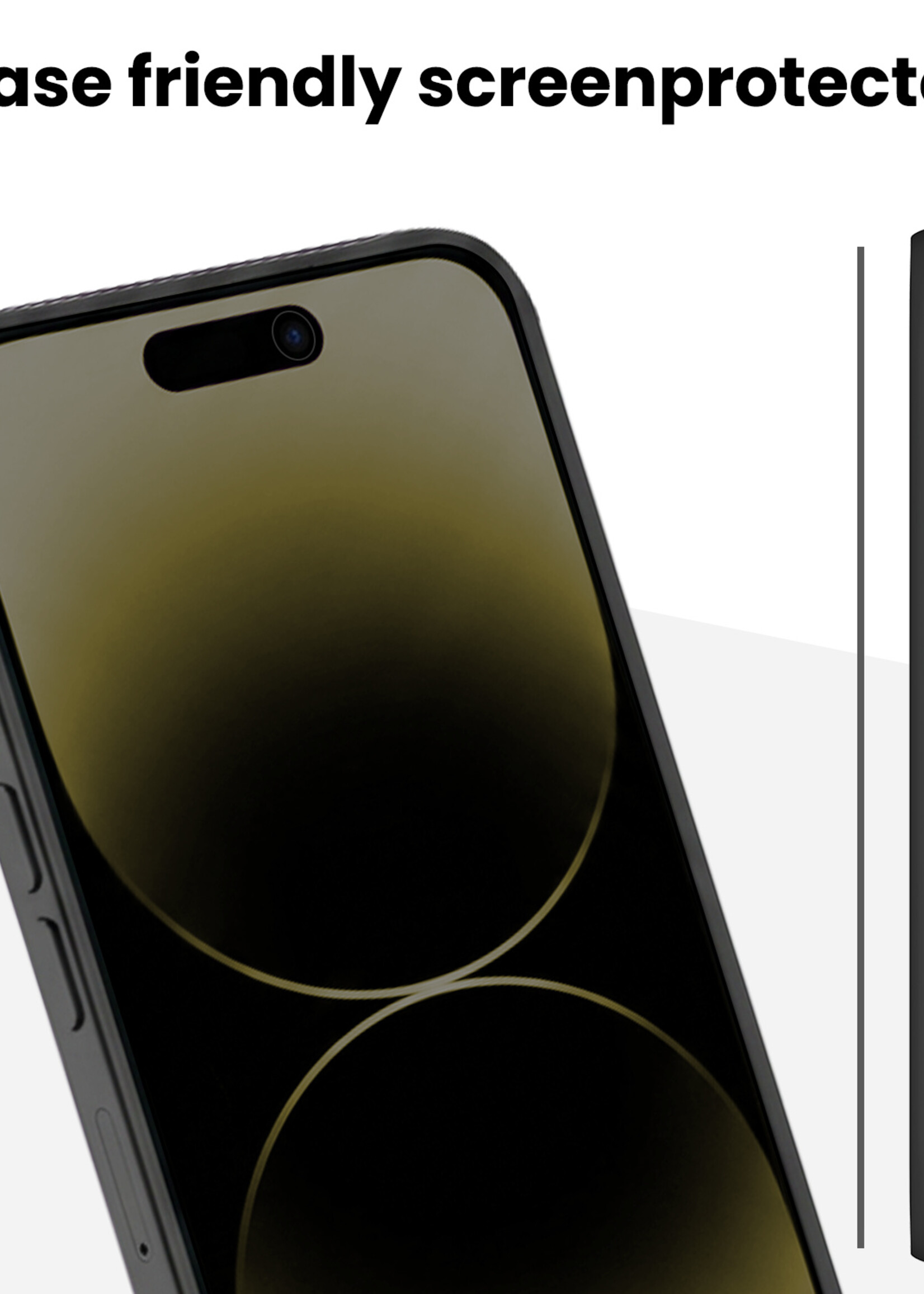 LUQ LUQ iPhone 14 Pro Max Hybrid Privacy Screenprotector