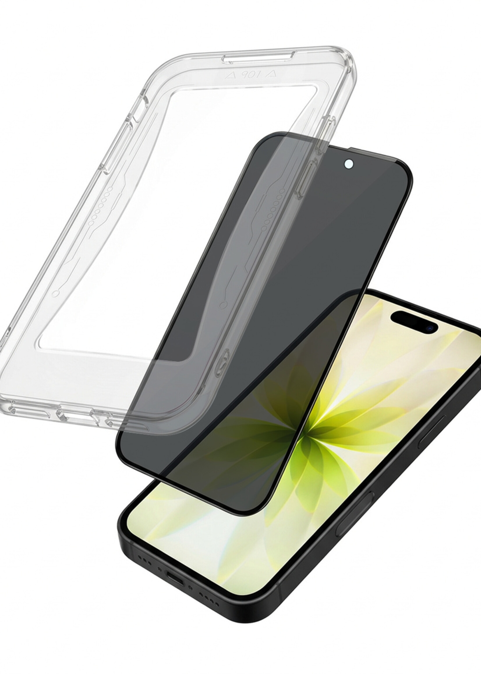 LUQ LUQ iPhone 17 Hybrid Privacy Screenprotector