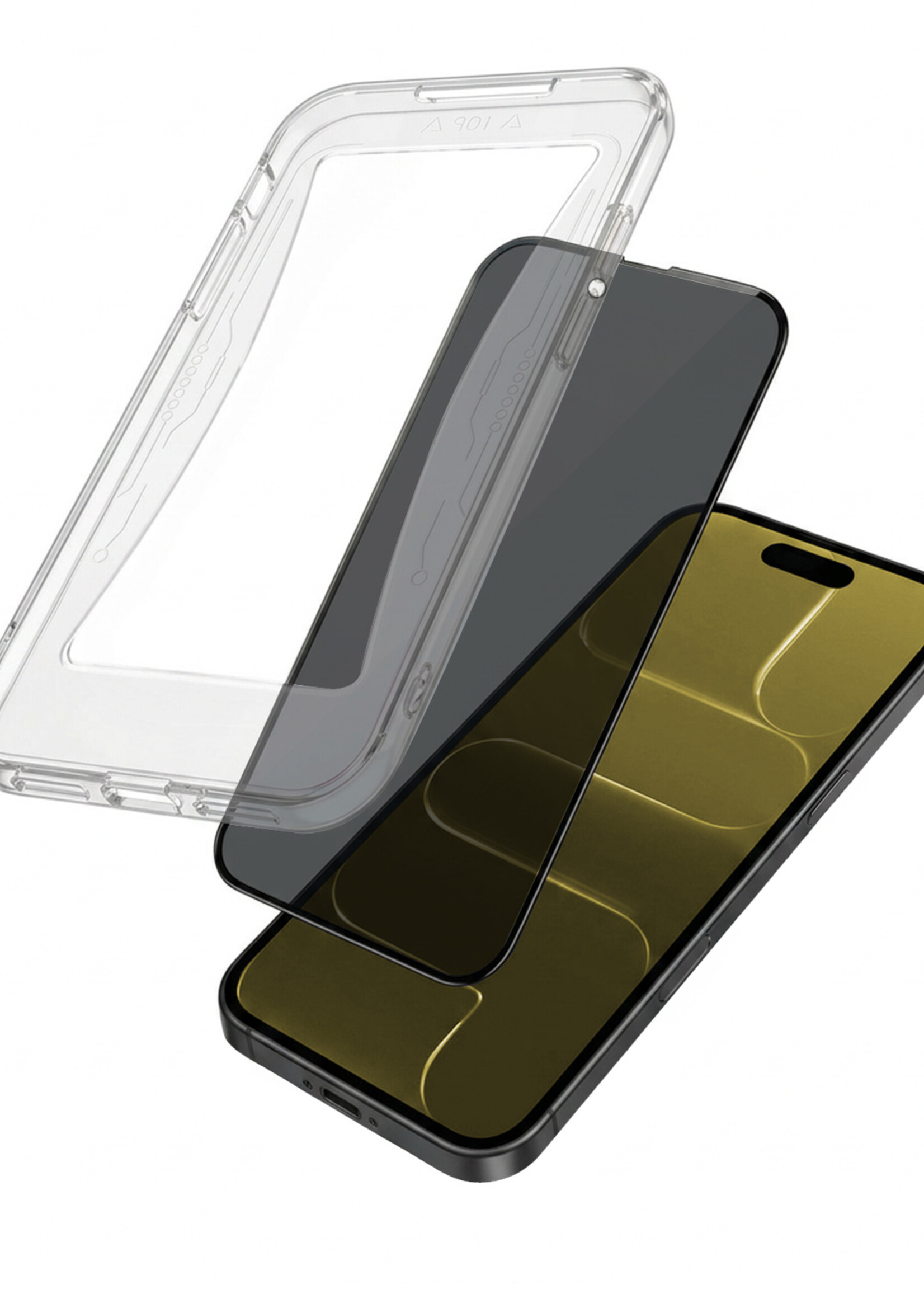 LUQ LUQ iPhone Air Hybrid Privacy Screenprotector
