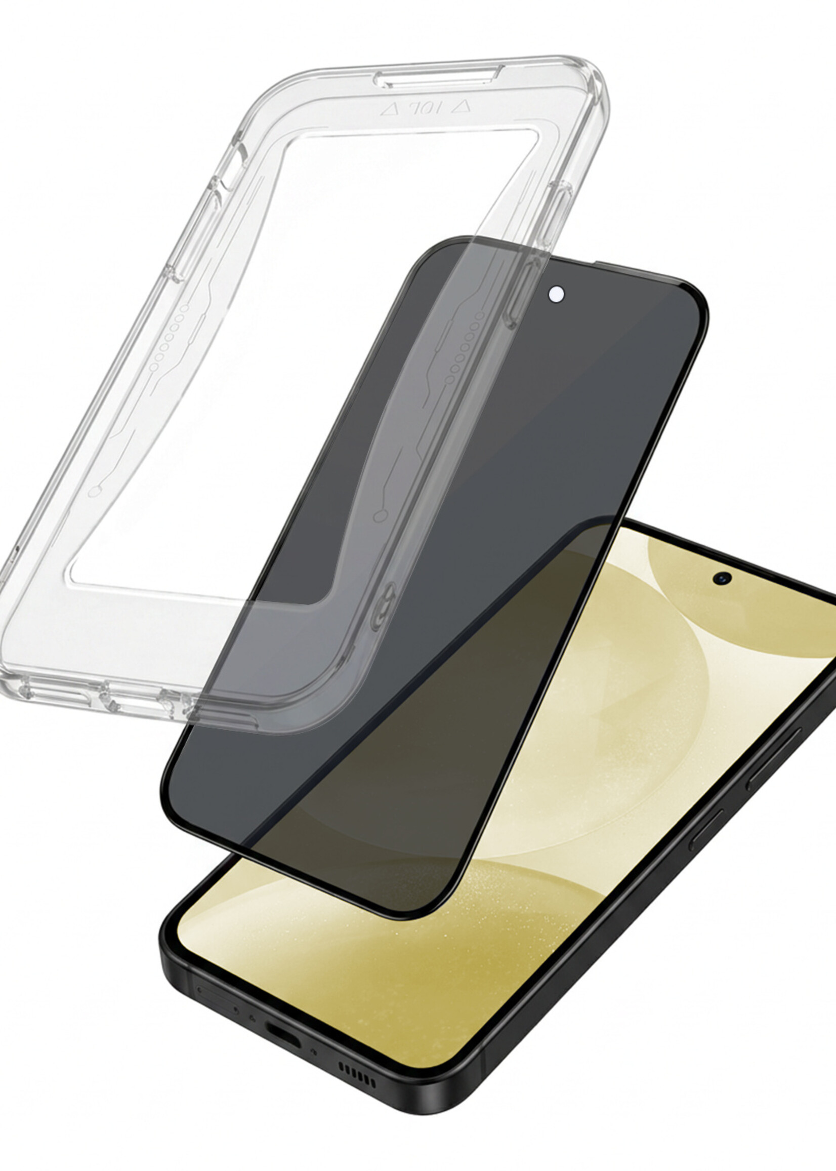 LUQ LUQ Samsung Galaxy S24 Plus Hybrid Privacy Screenprotector