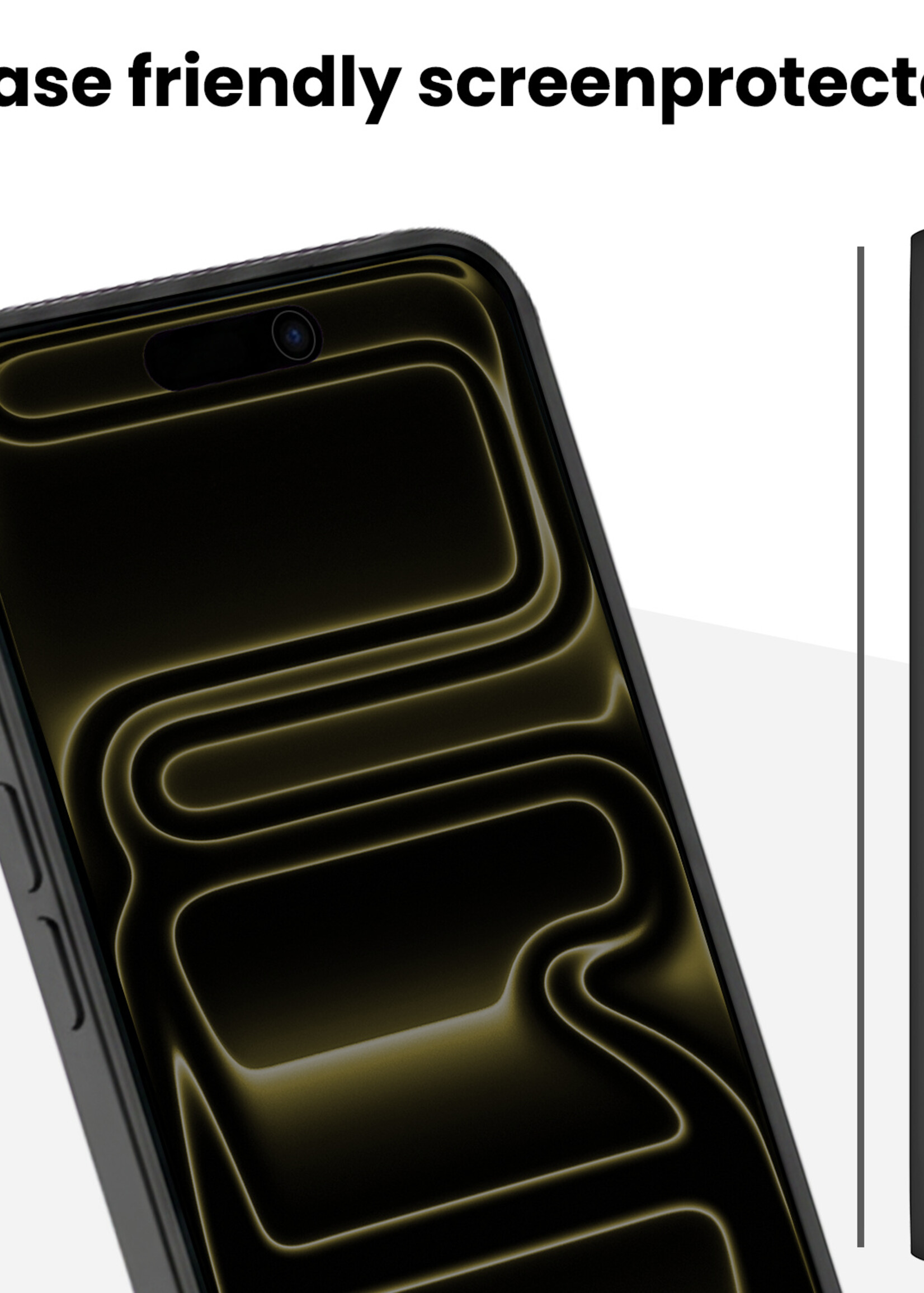 LUQ LUQ iPhone 17 Pro Max Hybrid Privacy Screenprotector
