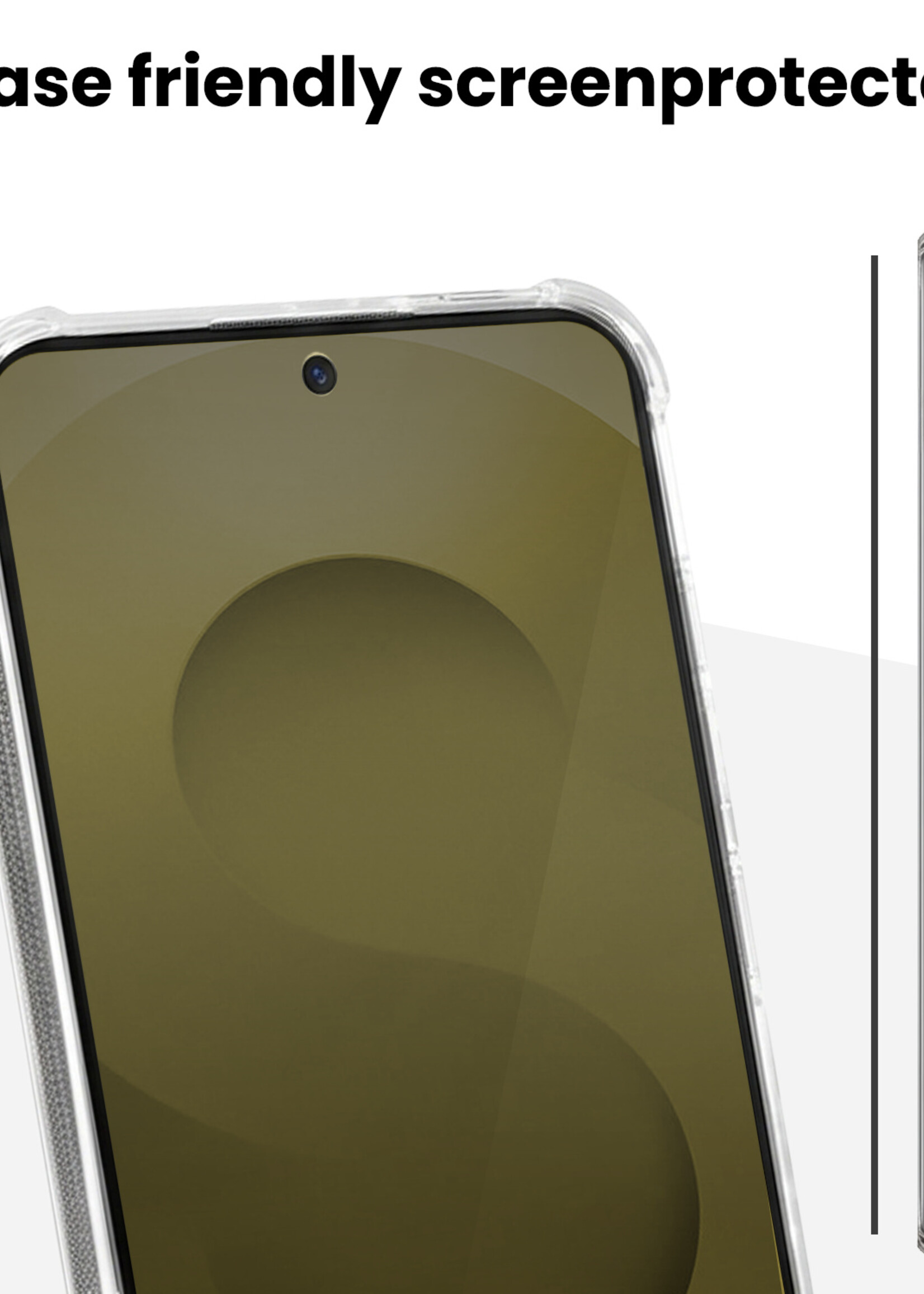 LUQ LUQ Samsung Galaxy S25 Ultra Hybrid Privacy Screenprotector