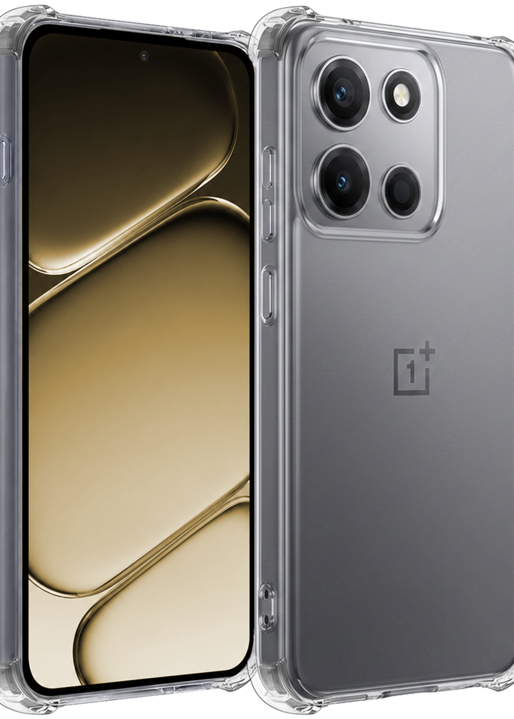 LUQ LUQ OnePlus Nord 6 Hoesje Shockproof - Transparant