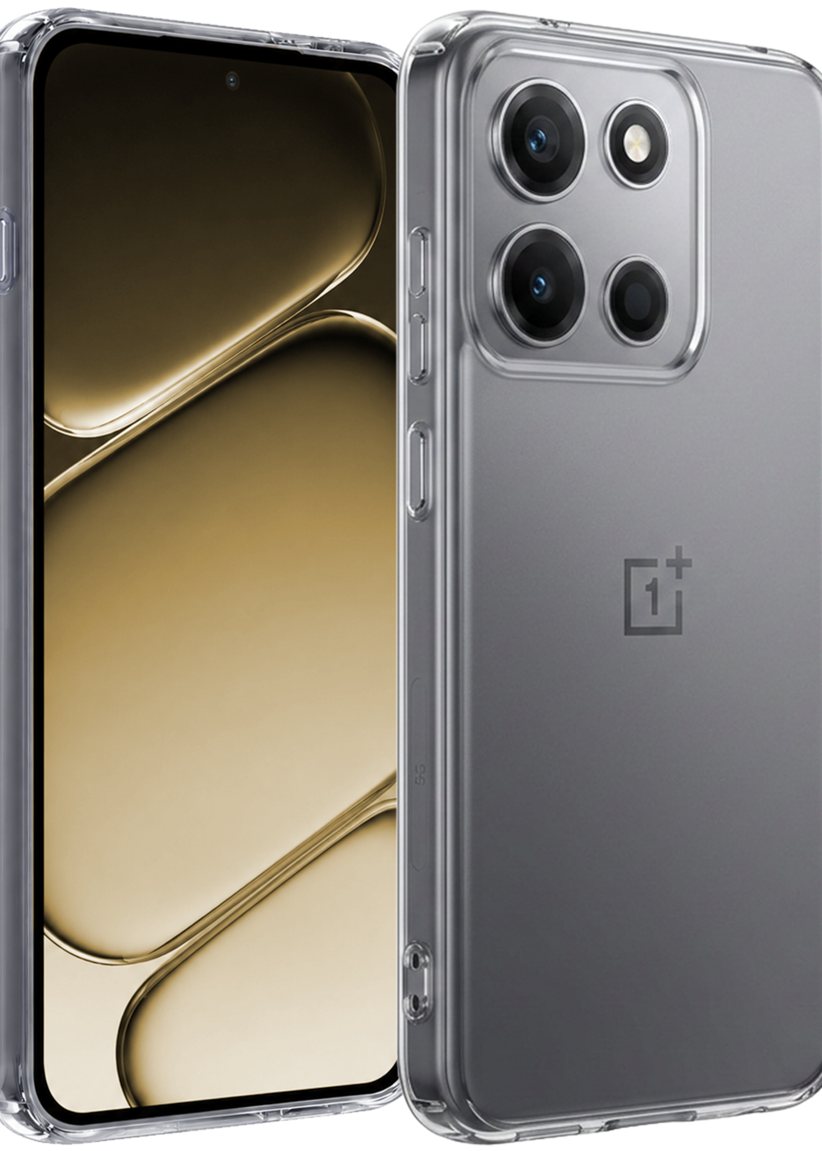 LUQ LUQ OnePlus Nord 6 Hoesje Siliconen - Transparant