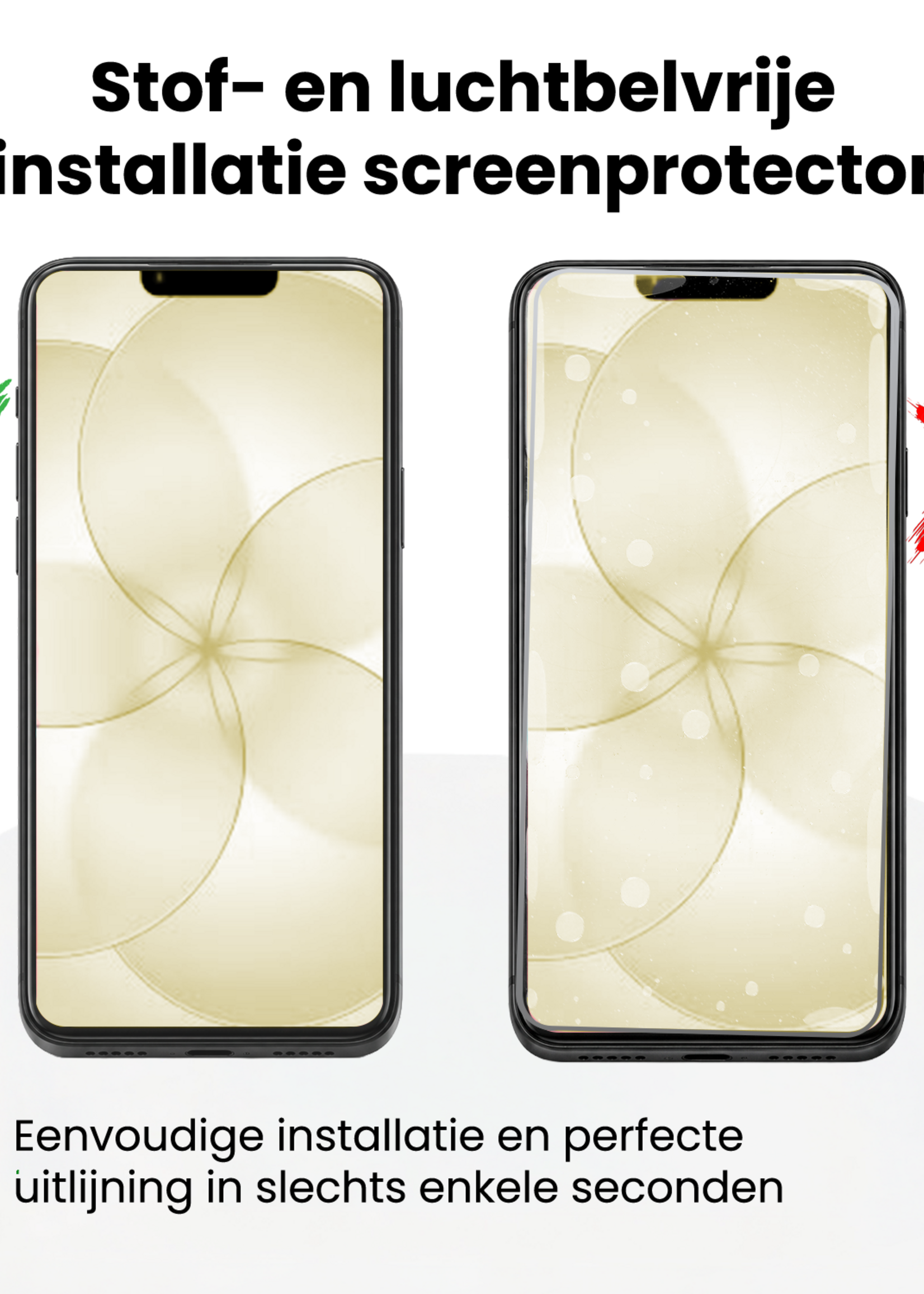 LUQ LUQ iPhone 17e Screenprotector Perfect Fit Kit - 2 PACK