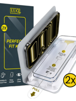 LUQ LUQ iPhone 17 Pro Max Screenprotector Perfect Fit Kit - 2 PACK