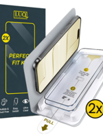 LUQ LUQ iPhone Air Screenprotector Perfect Fit Kit - 2 PACK