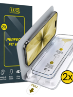 LUQ LUQ iPhone 17 Screenprotector Perfect Fit Kit - 2 PACK