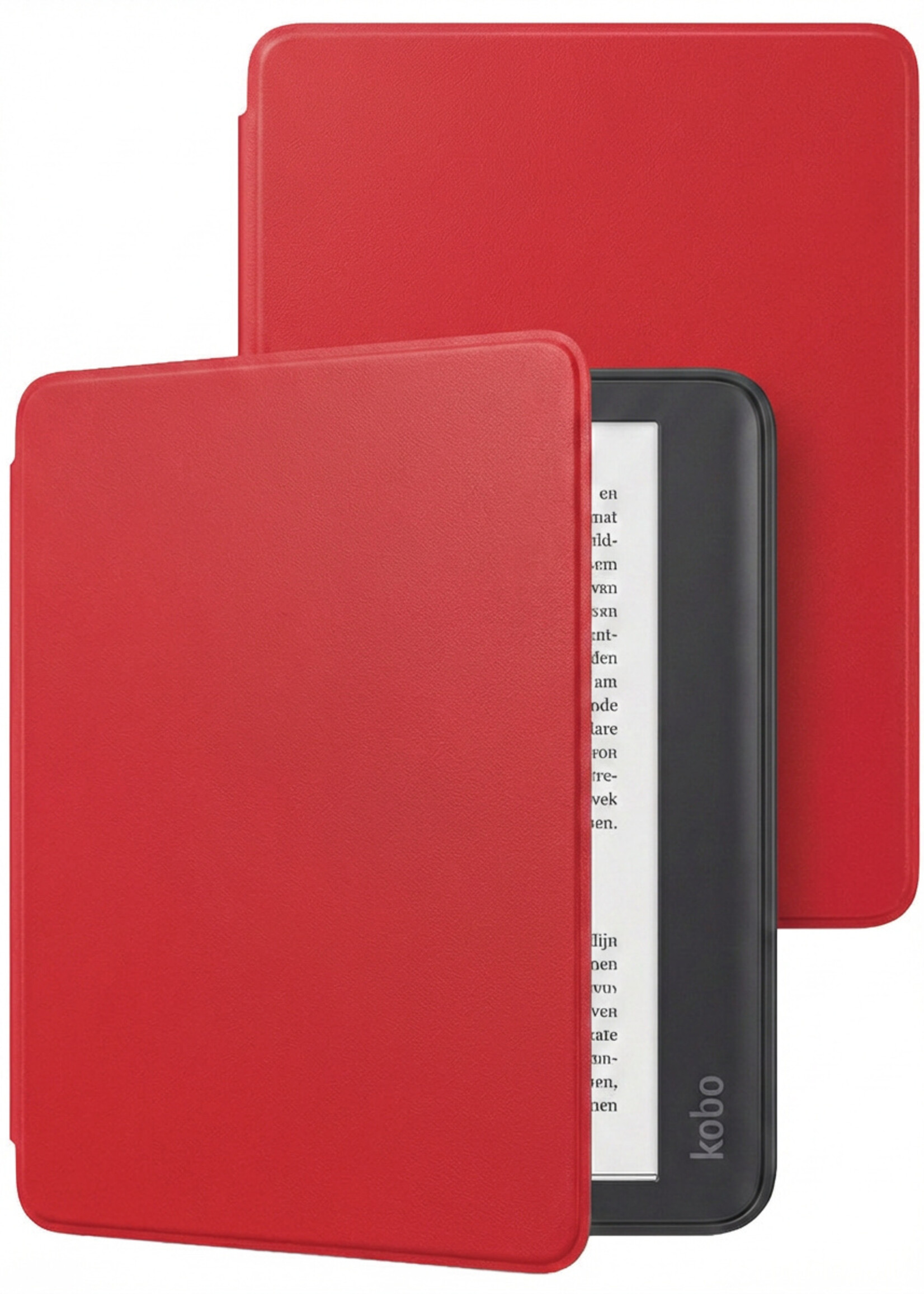 LUQ LUQ Kobo Elipsa 2E Hoesje - Rood