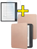 LUQ LUQ Kobo Elipsa 2E Hoesje Met Screenprotector - Rose Goud