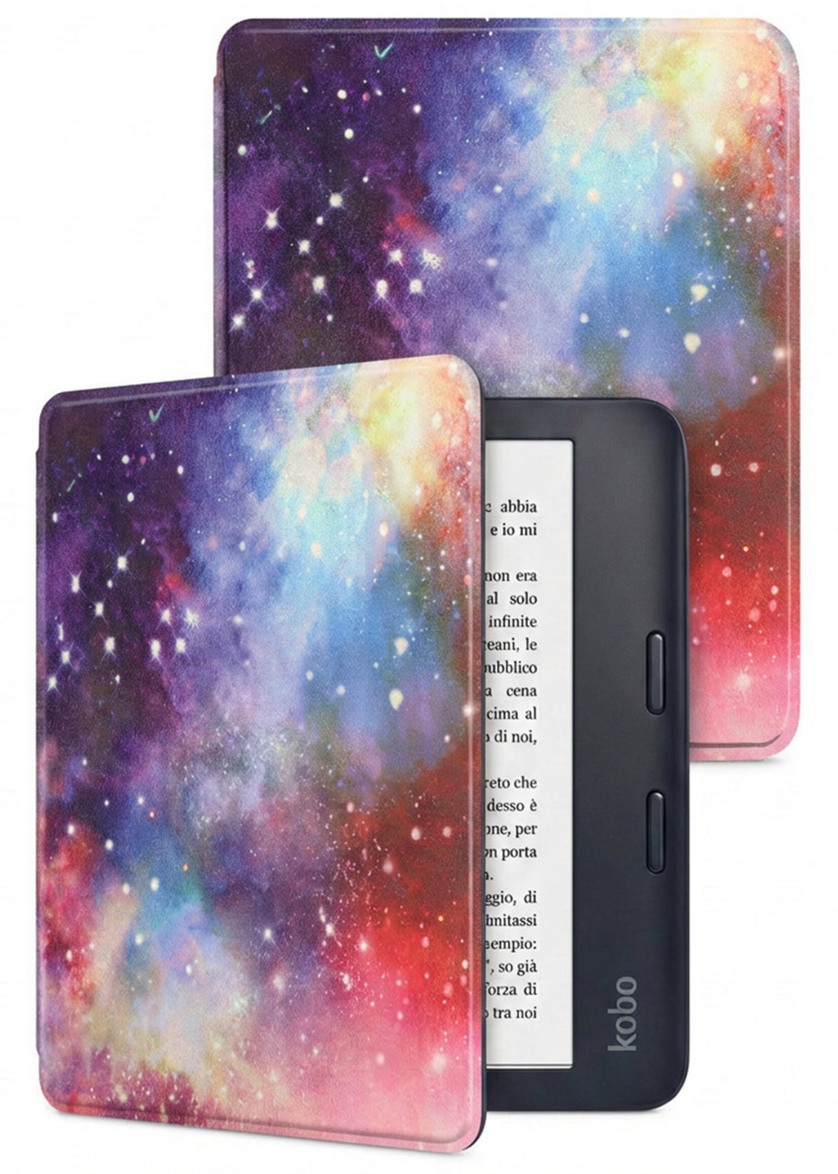 LUQ LUQ Kobo Libra 2 Hoesje - Galaxy