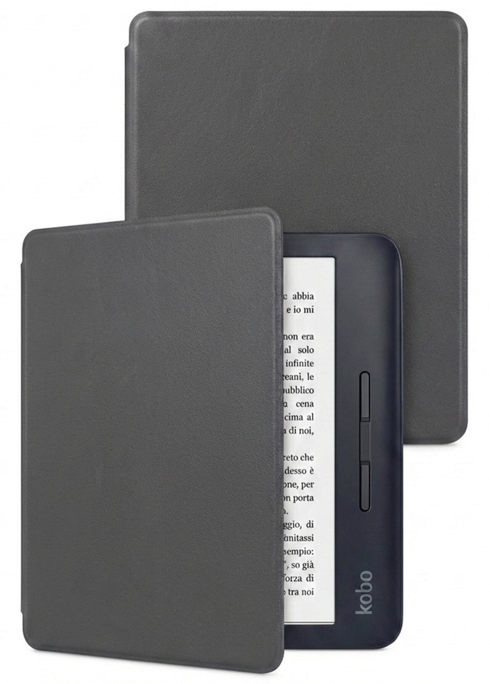 LUQ LUQ Kobo Libra H20 Hoesje - Grijs