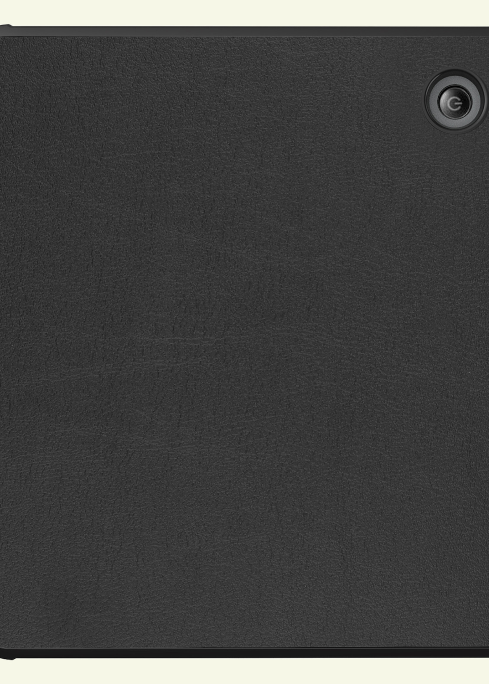 LUQ LUQ Kobo Libra H2O Hoesje Met Screenprotector - Zwart