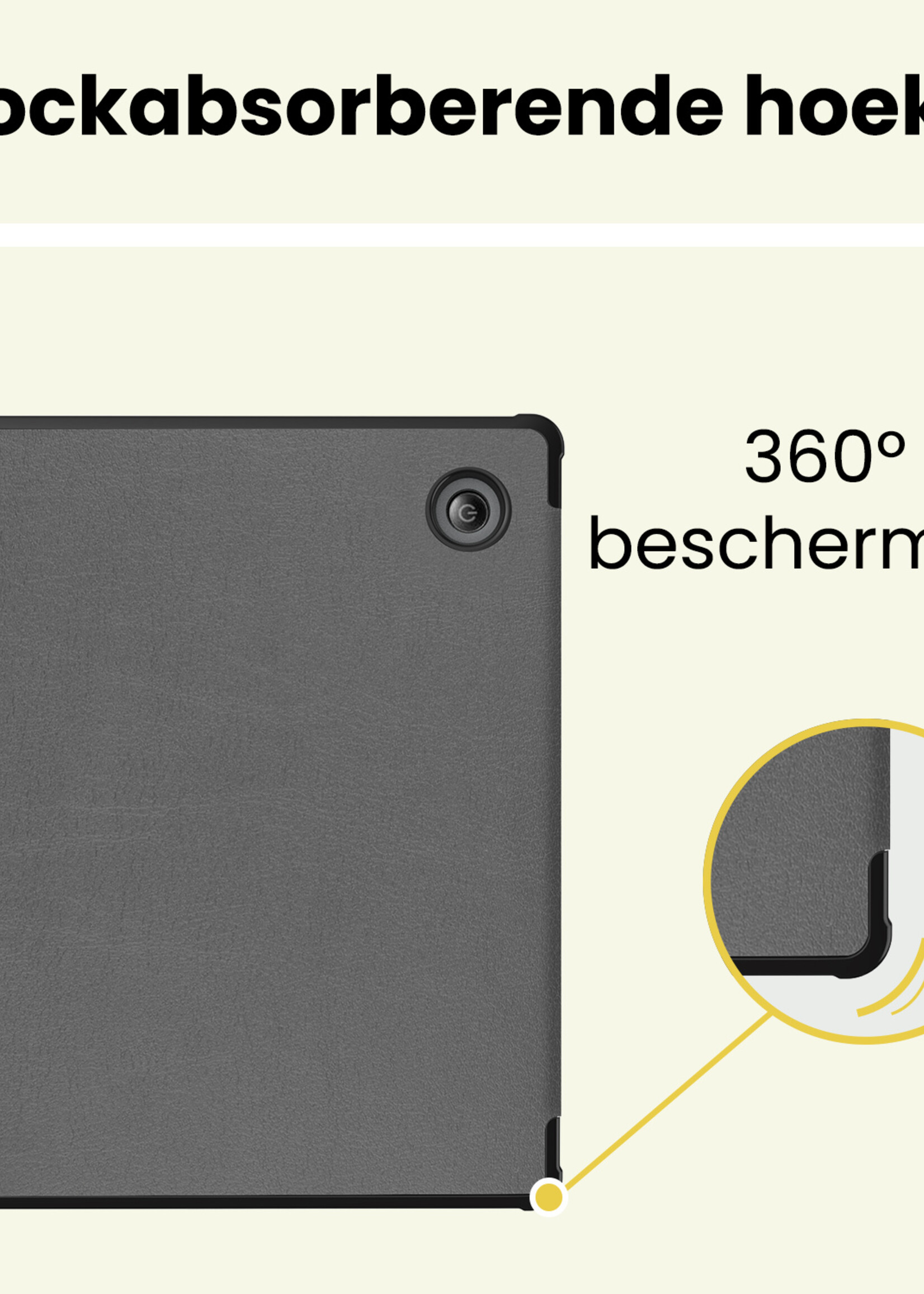 LUQ LUQ Kobo Sage Hoesje - Grijs