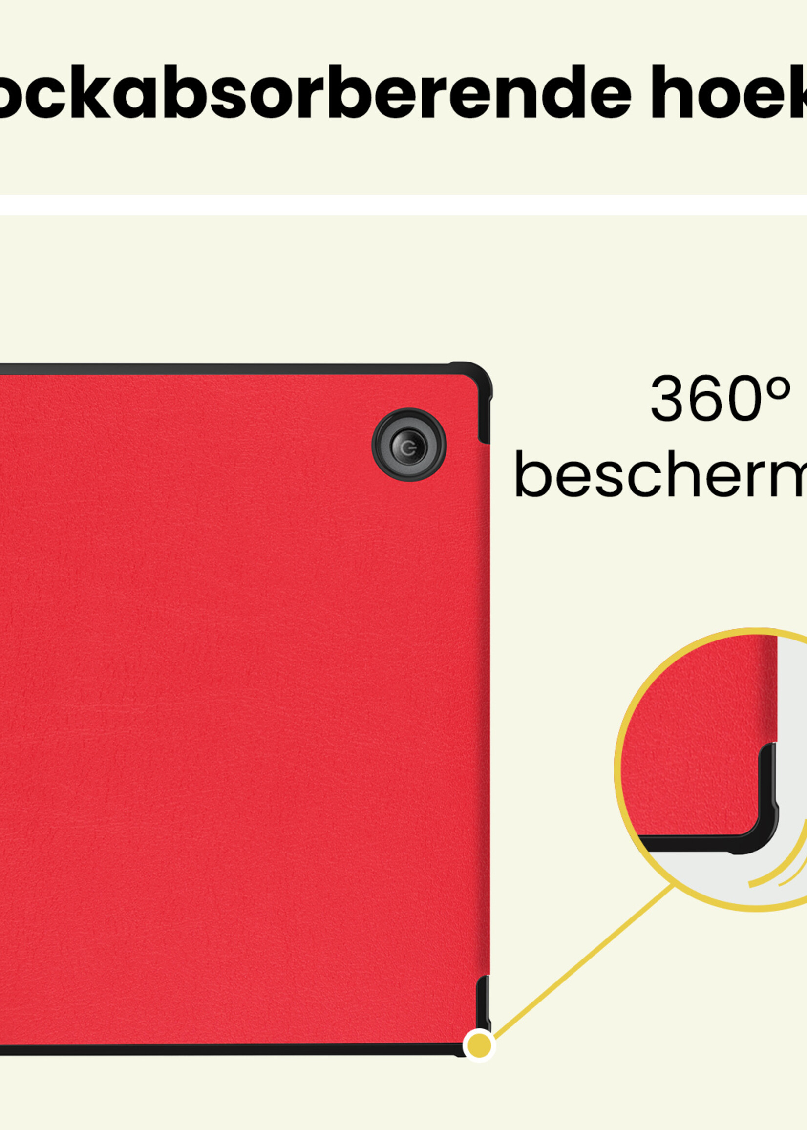 LUQ LUQ Kobo Sage Hoesje - Rood