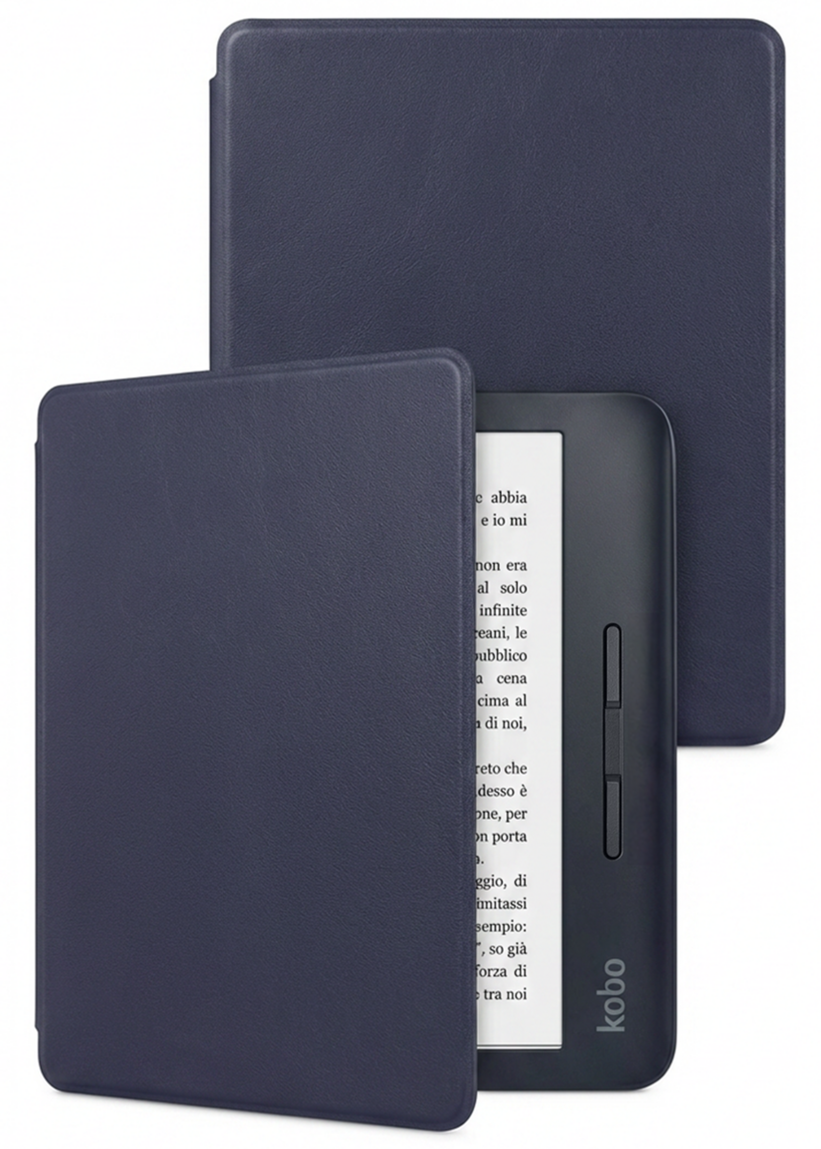 LUQ LUQ Kobo Libra H20 Hoesje - Donkerblauw
