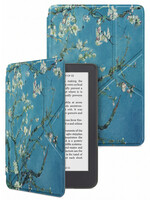 LUQ LUQ Kobo Clara 2E Hoesje Trifold - Bloesem