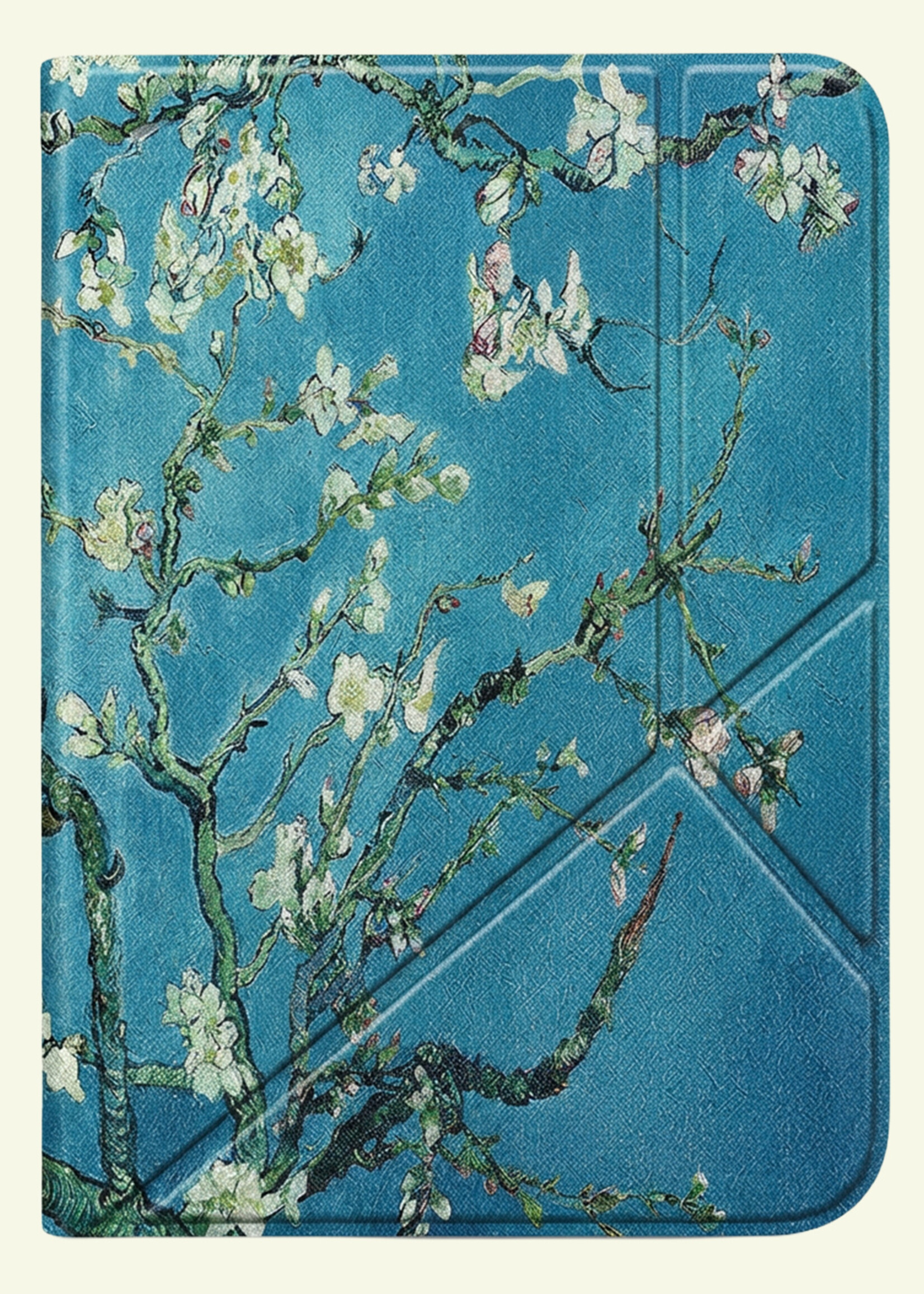 LUQ LUQ Kobo Clara 2E Hoesje Trifold - Bloesem
