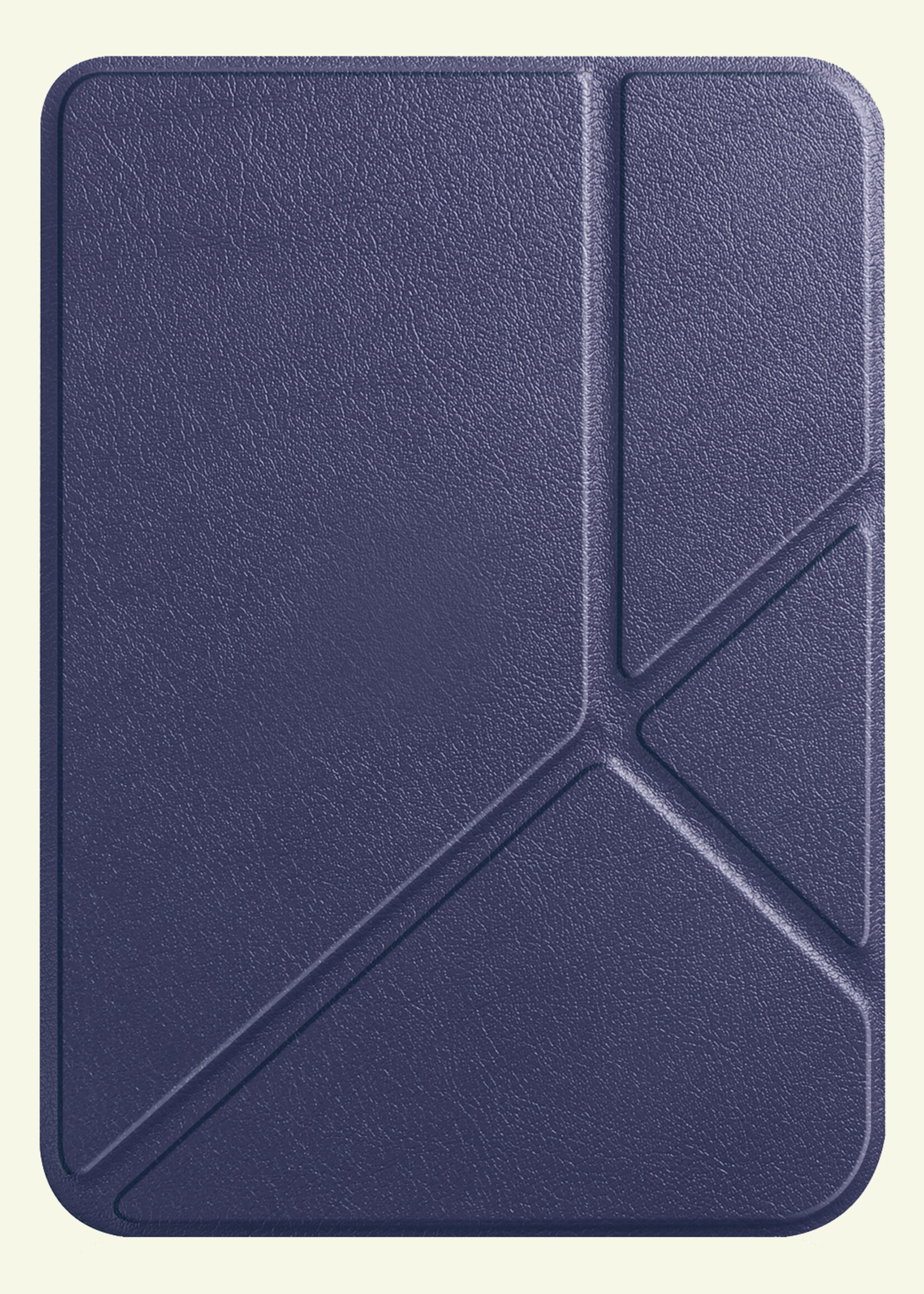 LUQ LUQ Kobo Clara 2E Hoesje Trifold - Donkerblauw